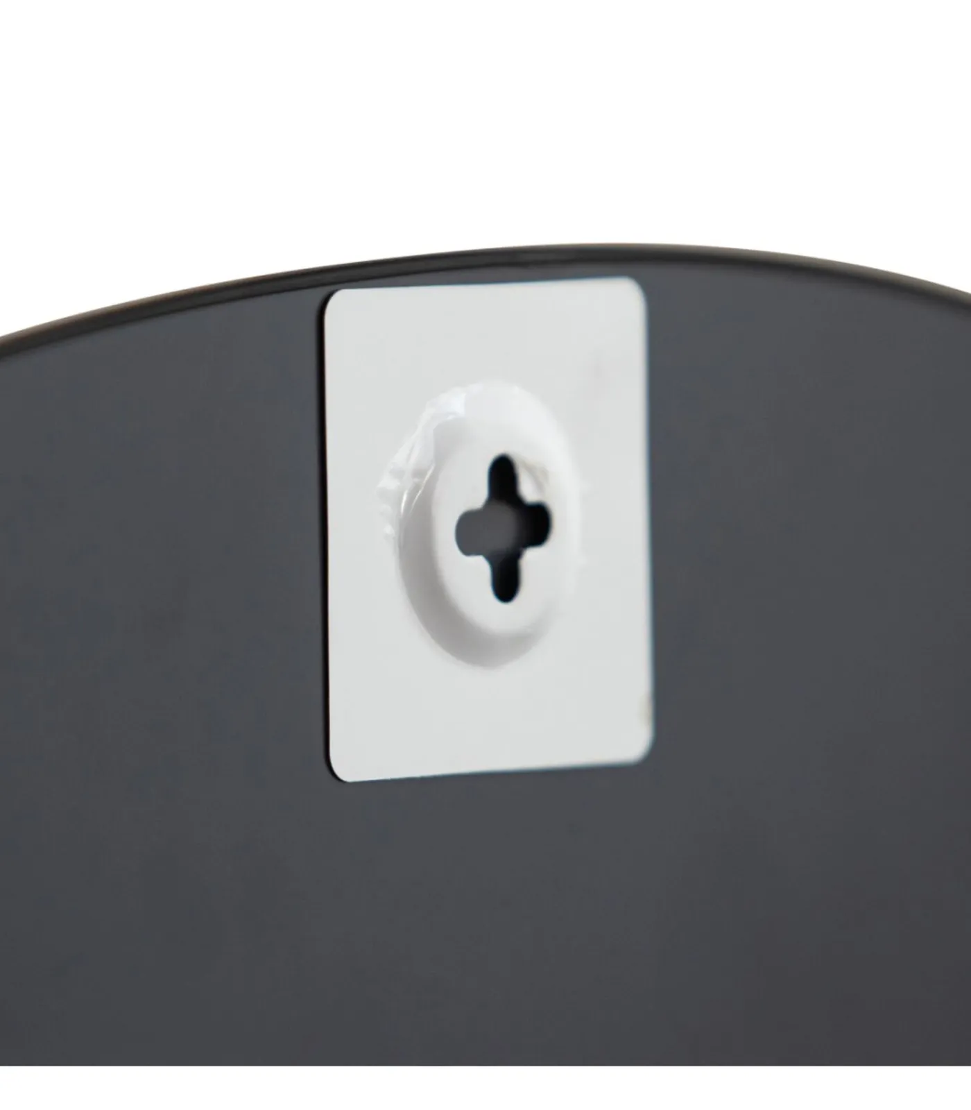 WOOOD Exclusive Philou Spiegel - Glas/Metaal - Zwart - 80x50x0,5