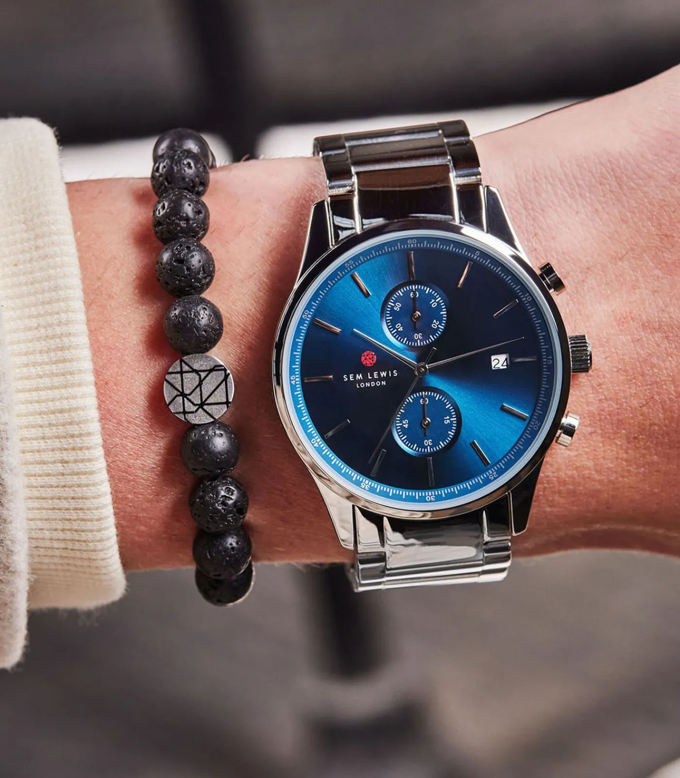 New Piccadilly Armband Zwart SL320016 Heren Armbanden