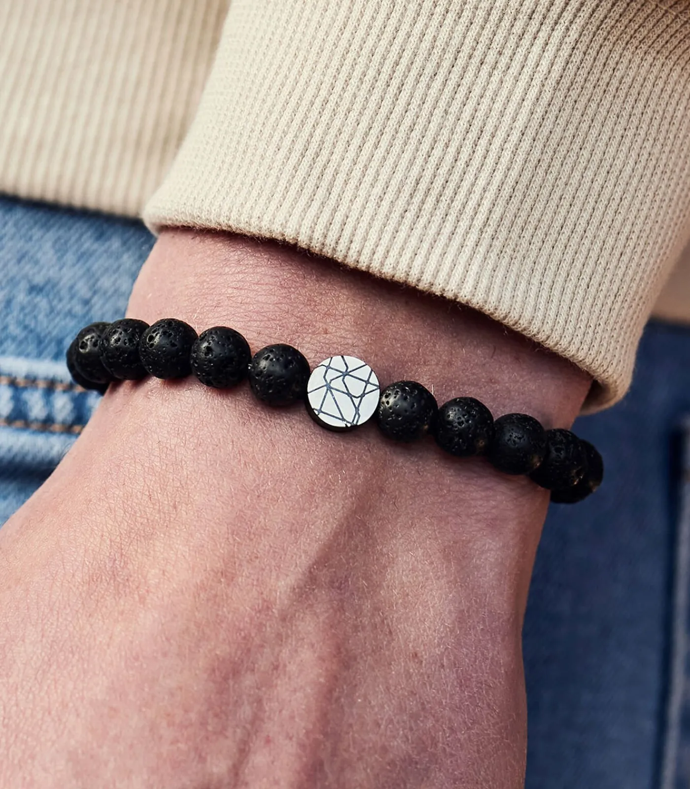 New Piccadilly Armband Zwart SL320016 Heren Armbanden