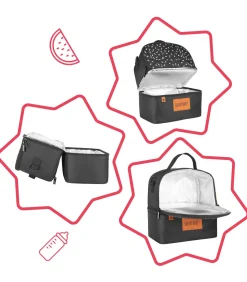 Hot Pick & Go geïsoleerde lunchtas met meerdere vakken Kinderen Babyuitzet