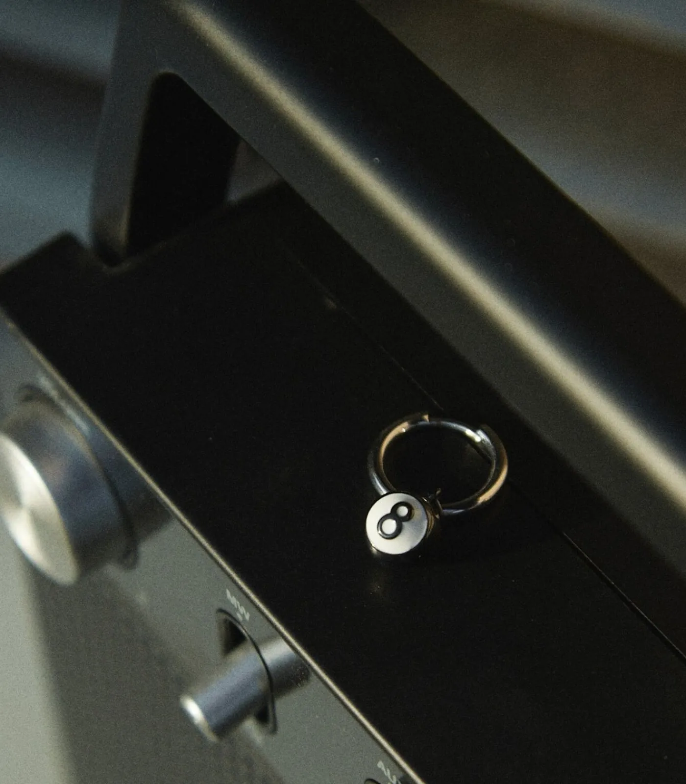 Hot PIERCING CREOOL 8-BALL Heren Oorbellen