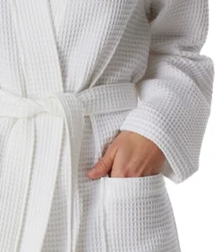 Piqué - Organic Cotton - badjas DAMES Badjassen