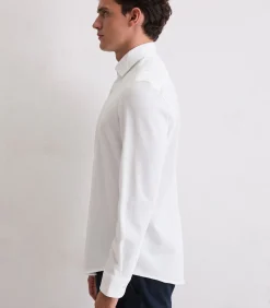 Online Piqué shirt gevormd Heren Hemden