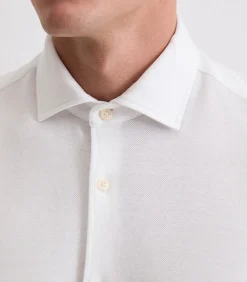 Online Piqué shirt gevormd Heren Hemden