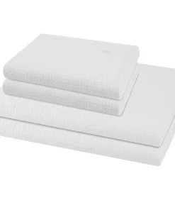 Sale Pique 4-delige handdoekenset Badset