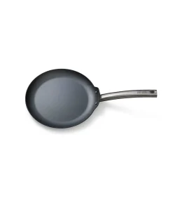 SKOTTSBERG Plaatstalen Pannenkoekenpan | Ø 28 cm | Vooraf ingebrand | Natuurlijke antiaanbaklaag | Voor alle warmtebronnen