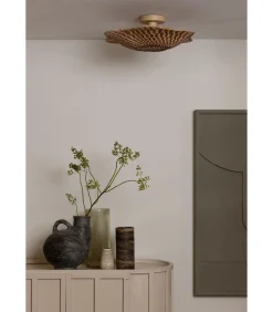 GOOD &MOJO Plafonniere Madura - Naturel - Ø13cm