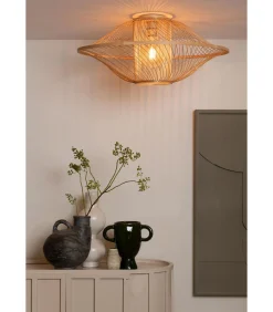 Sale Plafonniere Maui - Naturel - Ø70cm Hanglampen