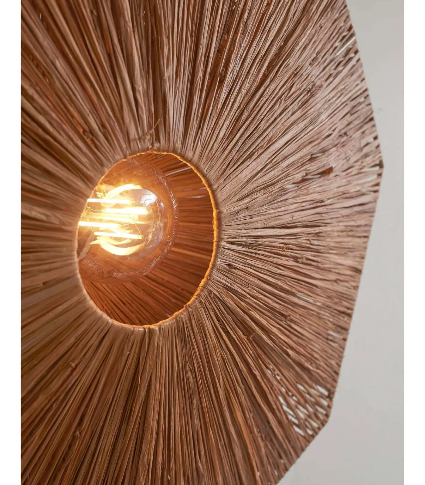 Plafonniere Panama - Bruin - 45x45x5cm Hanglampen