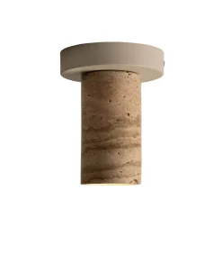 New Plafonniere Tivoli - Bruin - Ø12cm Hanglampen