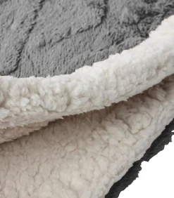 DAMES ADMAS Plaid deken voor binnen Borreguito