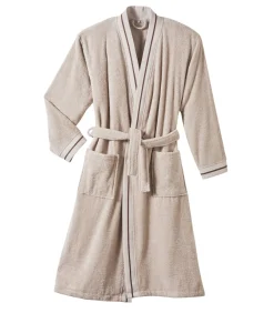 DAMES Blanc des Vosges PLAISANCE Sable - Badjas unisex katoen