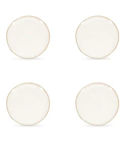 Salt&Pepper Plat bord 28cm coupe wit Artisan - (x4)