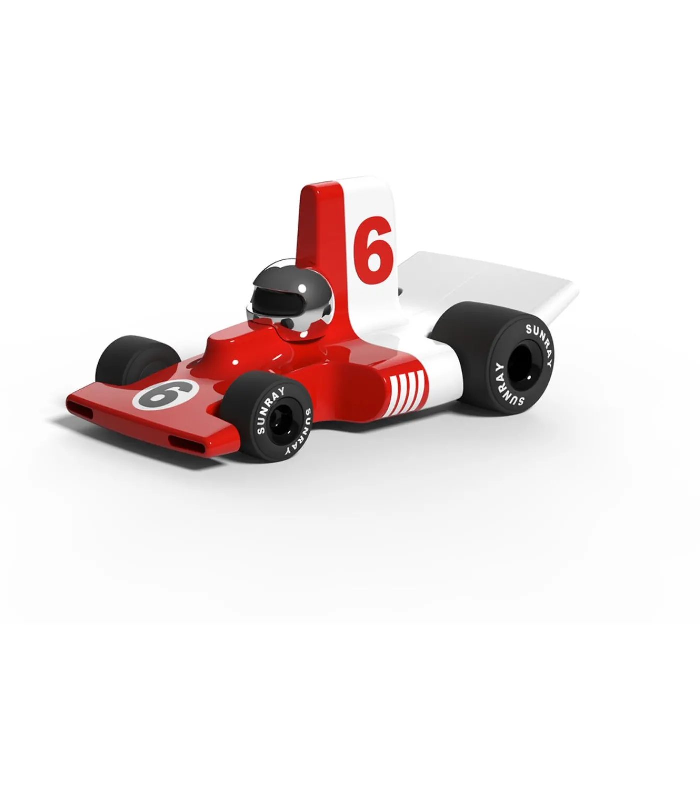 Kinderen PLAYFOREVER raceauto Verve Velocita Jean rood speelgoedauto