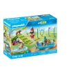 Kinderen Playmobil hondenpark bouwset - My Life dieren speelset 71745