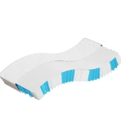 vidaXL Pocketveringmatras middelhard 90x200 cm