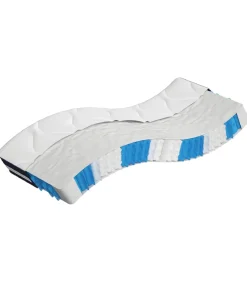 vidaXL Pocketveringmatras middelhard-hard 90x200 cm
