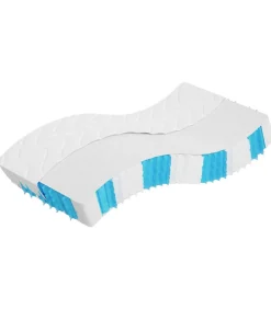 Pocketveringmatras middelhard-hard 100x200 cm Matrasbeschermer