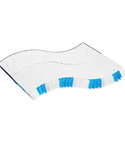 vidaXL Pocketveringmatras middelhard-hard 160x200 cm Super King Size