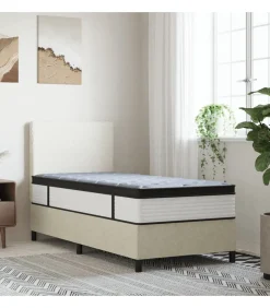 vidaXL Pocketveringmatras middelhard 90x200 cm