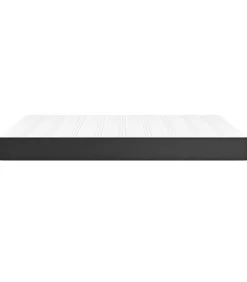 vidaXL Pocketveringmatras 140x200x20 cm kunstleer zwart