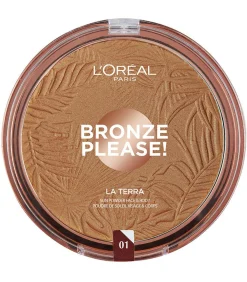 L'Oréal Paris Poeder Foundation Bronze Please La Terra - 01 Light Caramel