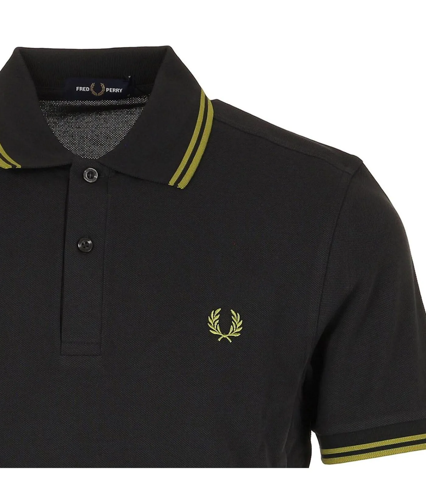 Heren Fred Perry Polo Twin Tipped Shirt