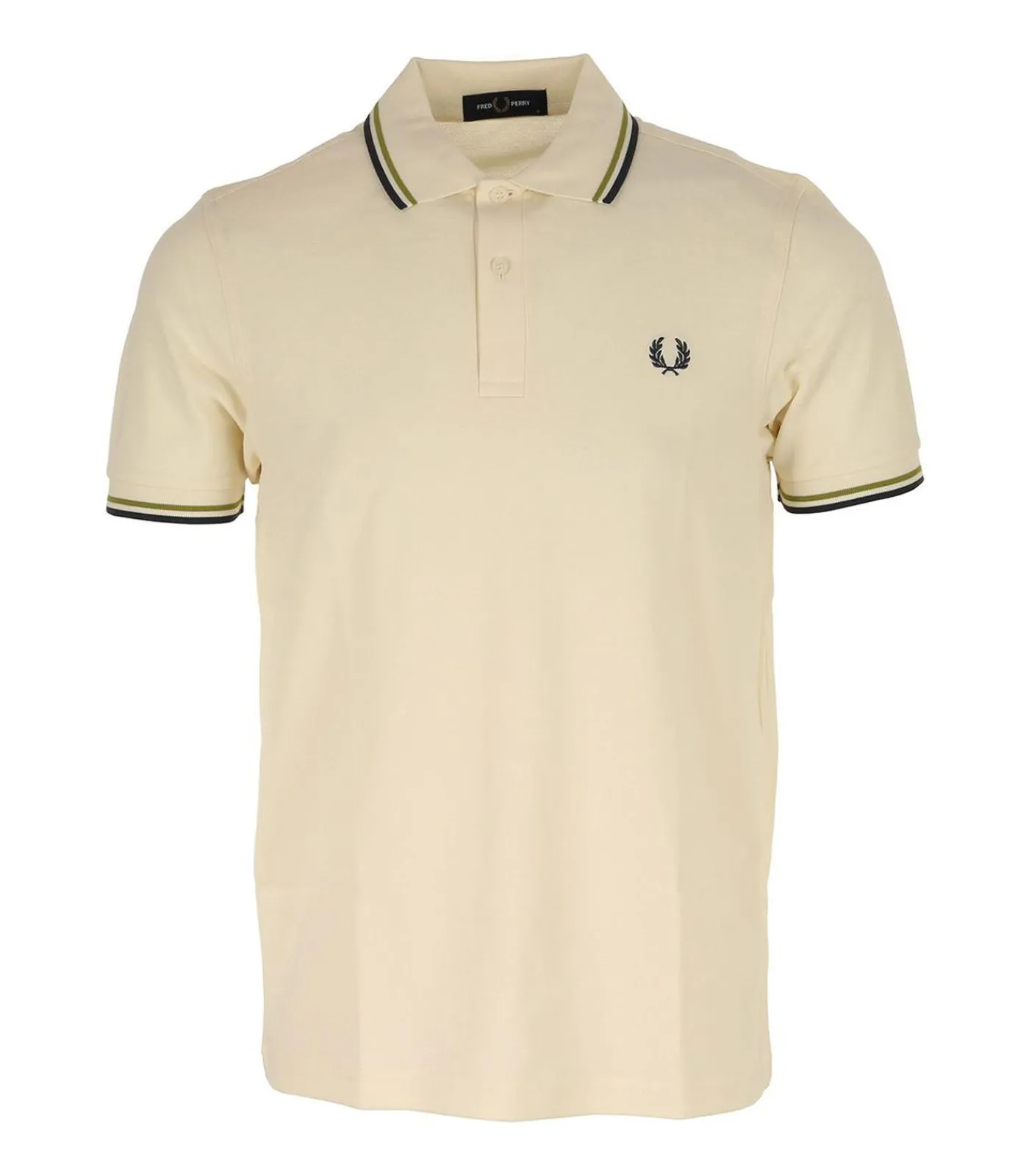 Heren Fred Perry Polo Twin Tipped Shirt