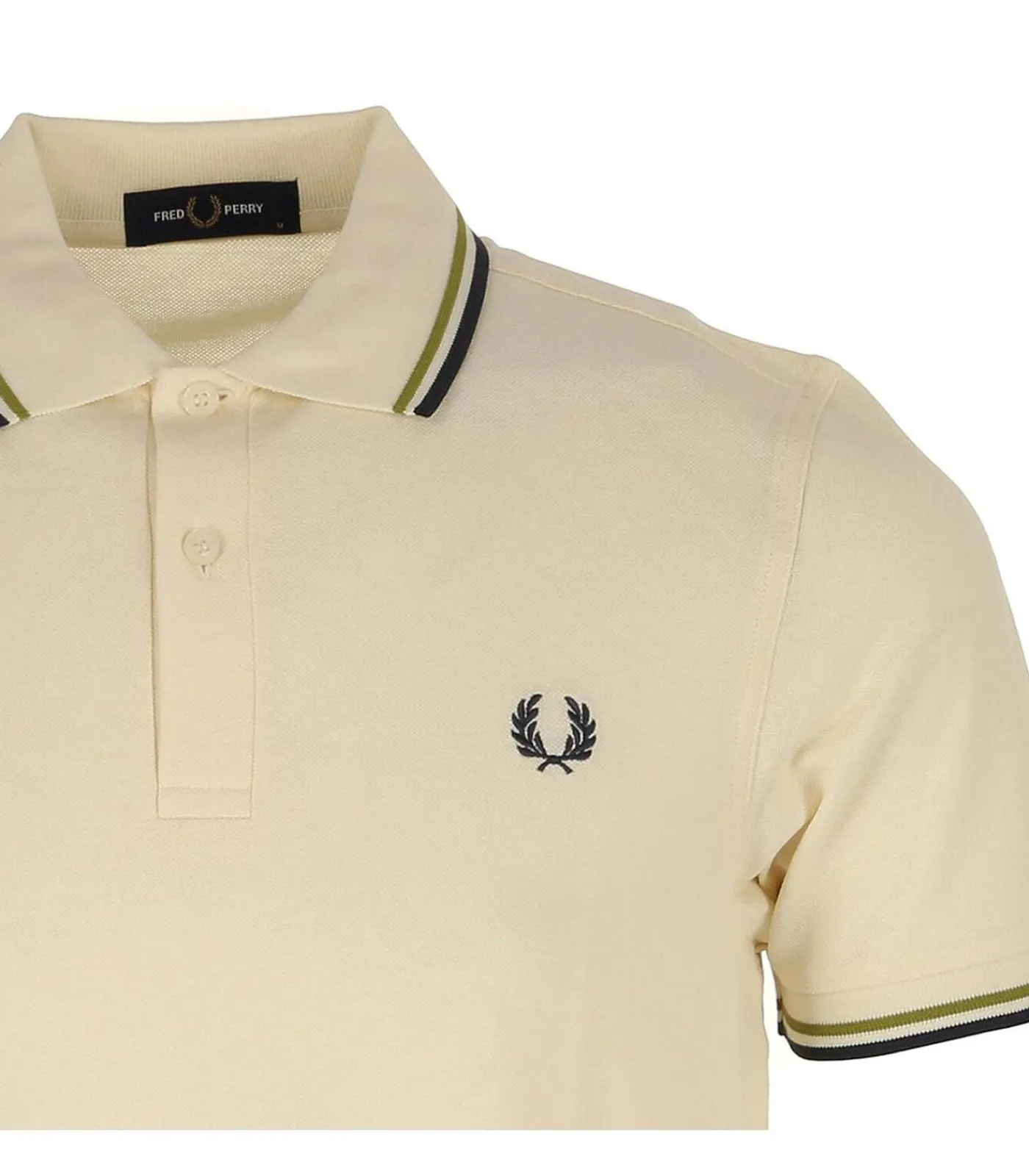 Heren Fred Perry Polo Twin Tipped Shirt