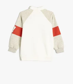 Kinderen Koton Polokraag Met drukwerk Sweatshirt