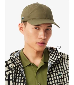Clearance Polyester cap - olive Heren Hoeden & Petten