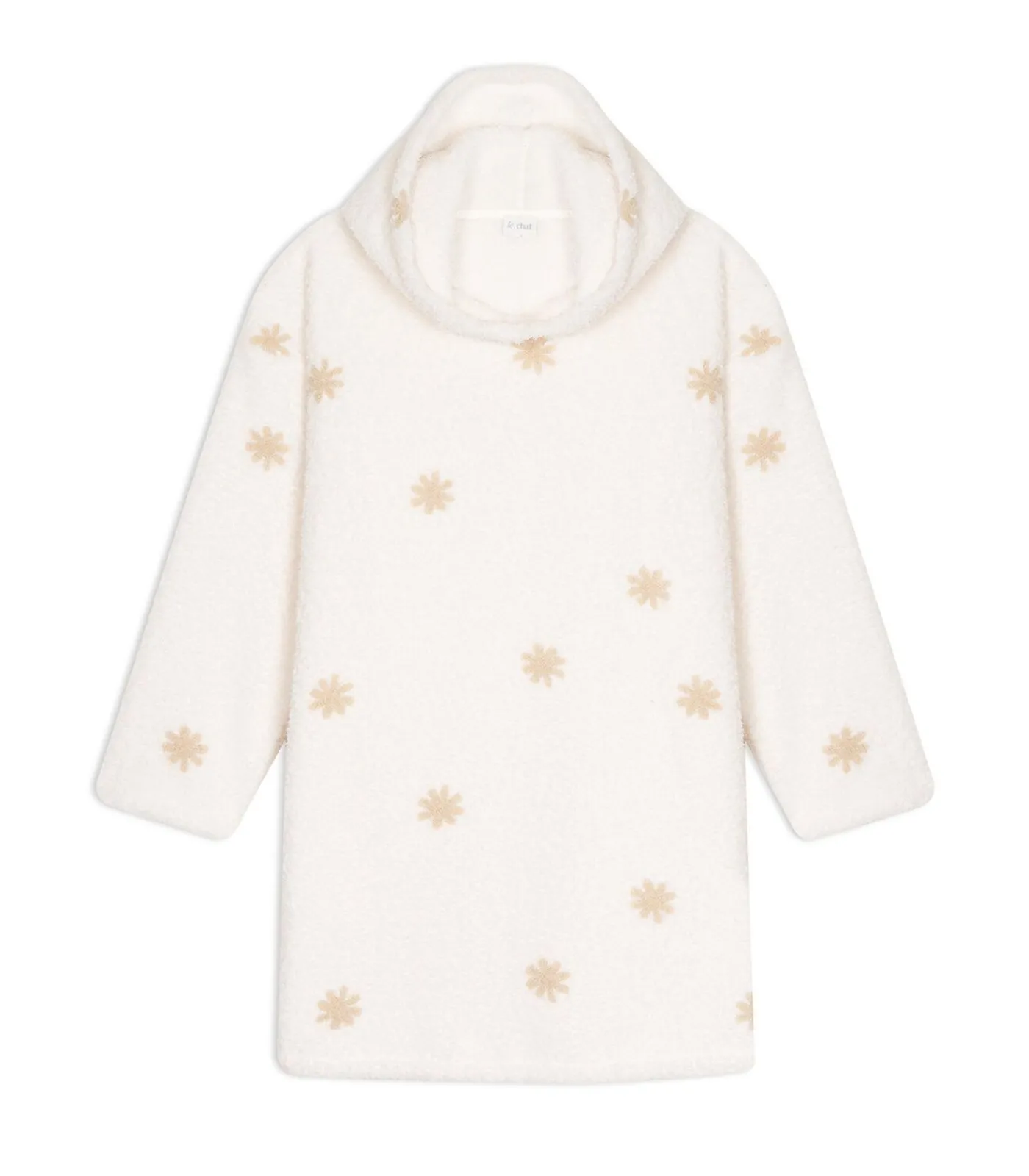 Best Poncho met knopen en motief ESSENTIEL 178 DAMES Loungewear