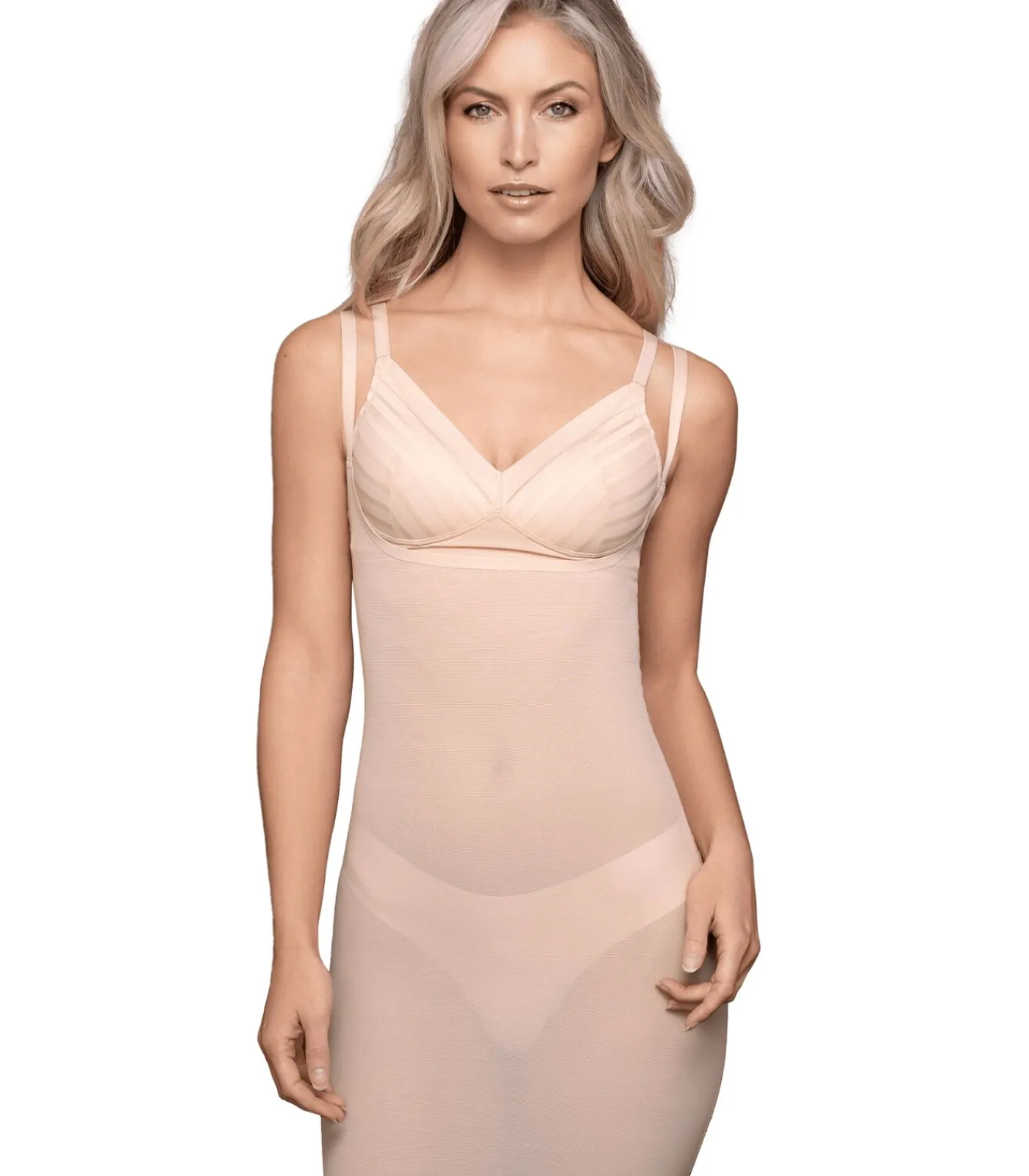 Outlet Powermesh Open Buste Jurk DAMES Corrigerend Ondergoed