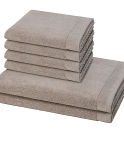 Premium - 6-delige handdoekenset Badset