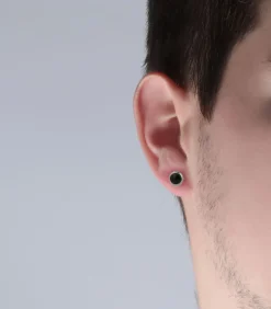 Heren Bluespirit PREPPY Stalen oorbellen