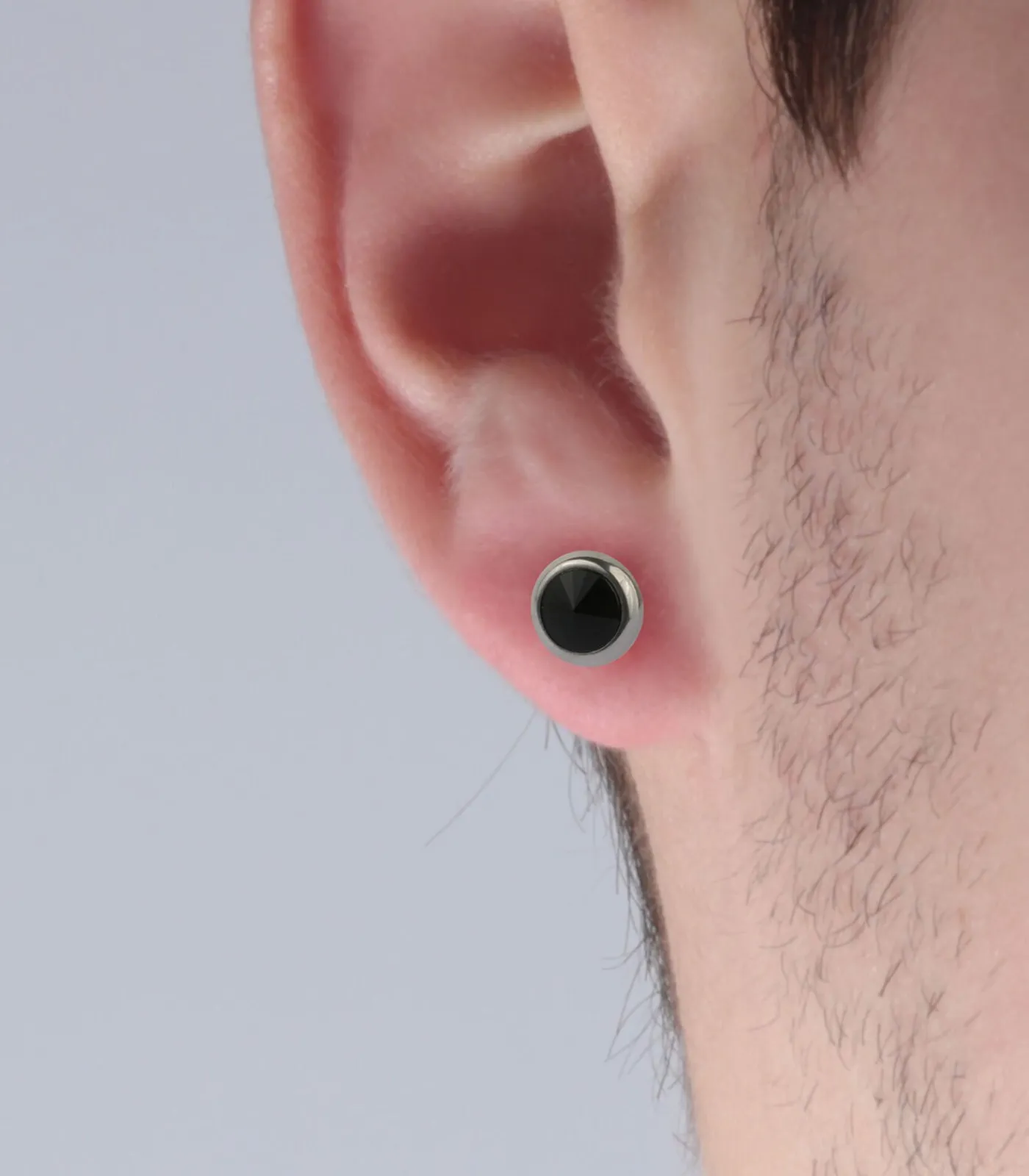 Heren Bluespirit PREPPY Stalen oorbellen