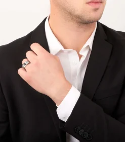 Heren Bluespirit PREPPY stalen ring