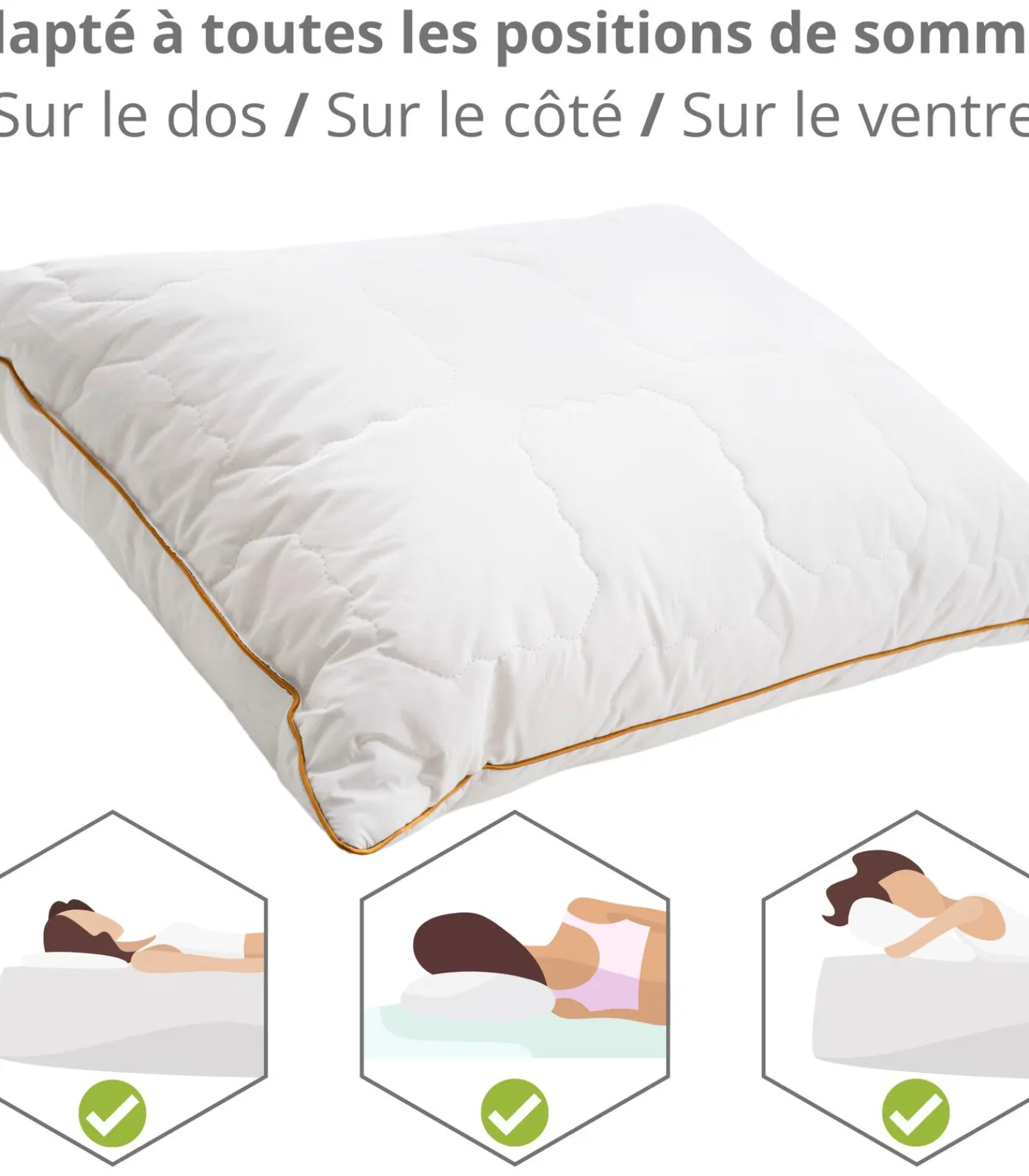 Woodek Primaloft Kussen – Luxe van