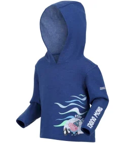 Discount PRINTED - Trui met kap - Blauw Kinderen Truien & Vesten