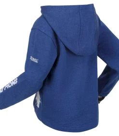 Discount PRINTED - Trui met kap - Blauw Kinderen Truien & Vesten