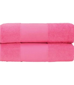 ARTG PRINT-ME - Handdoek - Roze