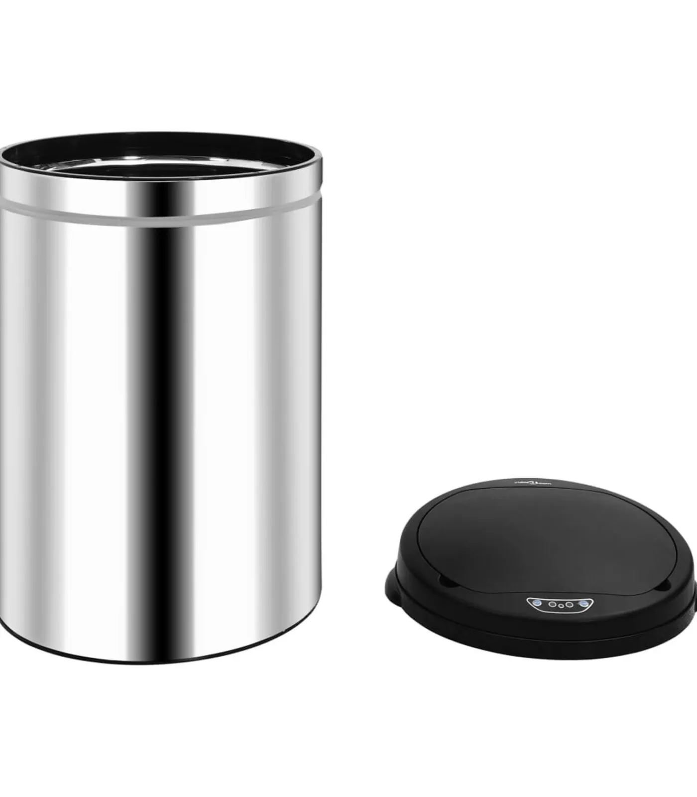 Sale Prullenbak met automatische sensor 30 L roestvrij staal Manden En Bakken