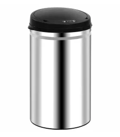 Outlet Prullenbak met automatische sensor 40 L roestvrij staal Manden En Bakken