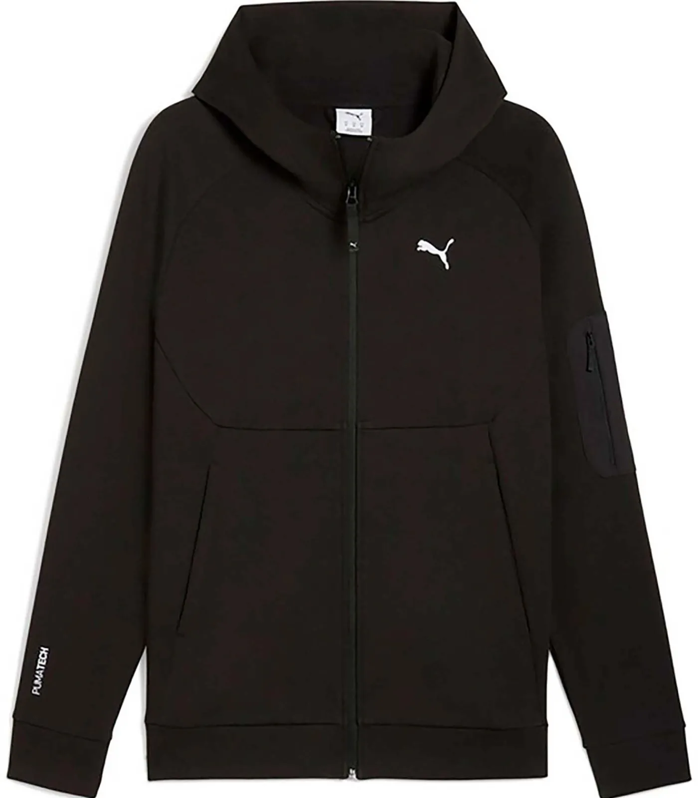 Heren PUMA tech Fz Hoodie