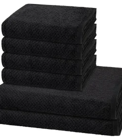 Pure 6-delige handdoekenset Badset
