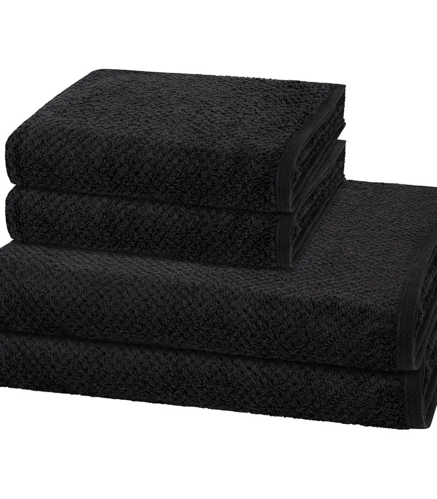 Cawoe Pure 4-delige handdoekenset