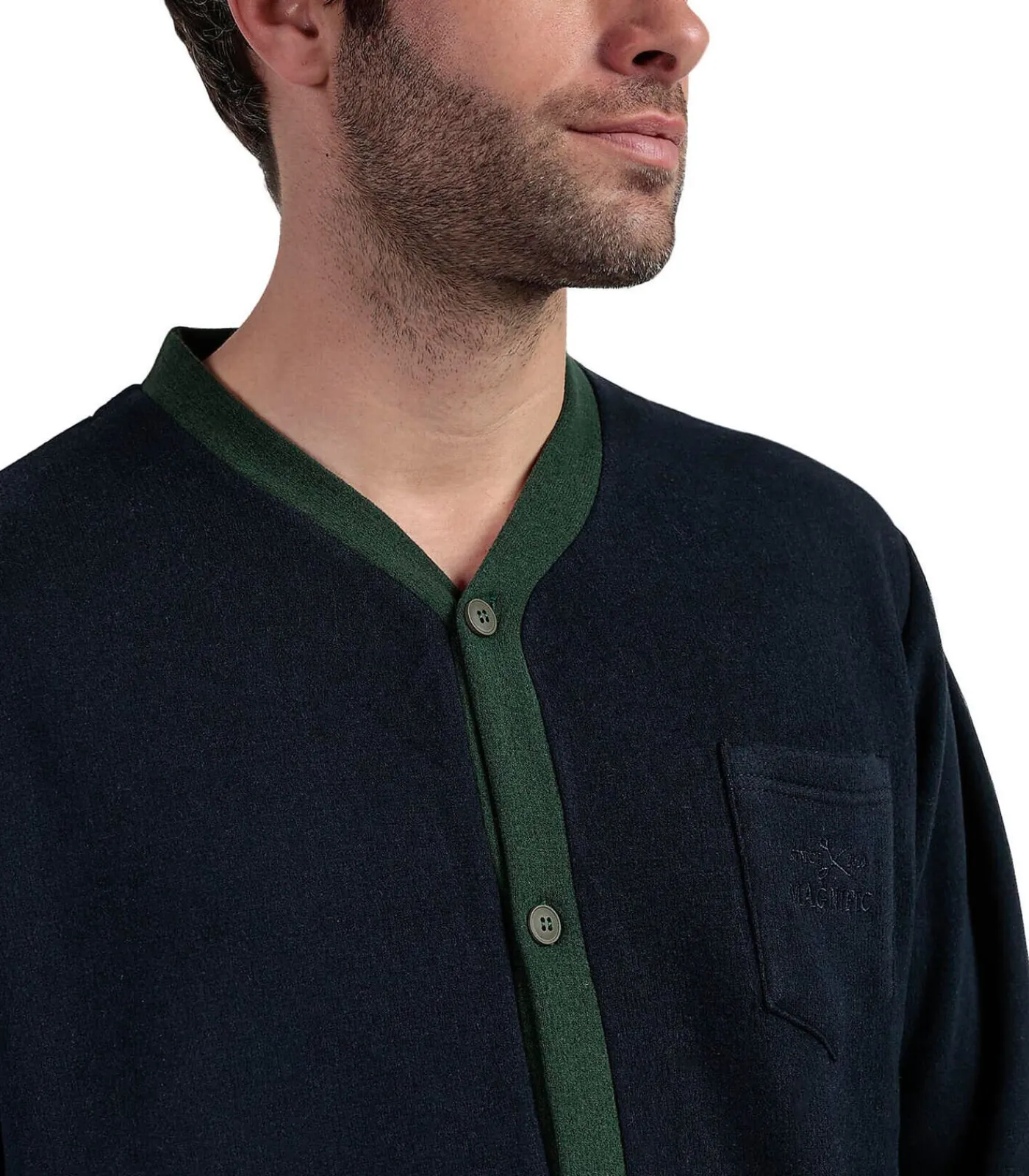 Outlet Pyjama broek shirt lange mouwen Smeraldo Heren Pyjama's