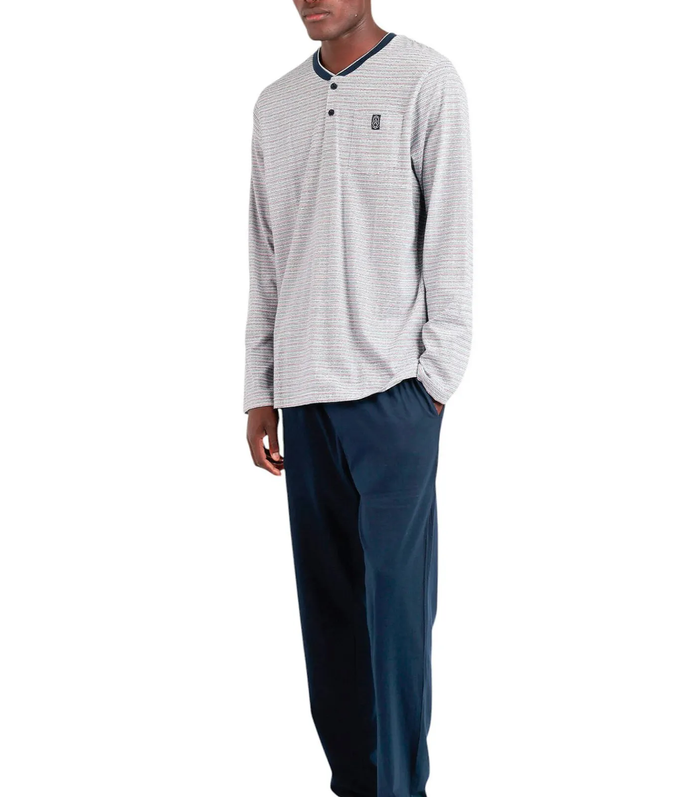 Heren ADMAS Pyjama broek top lange mouwen Espiga