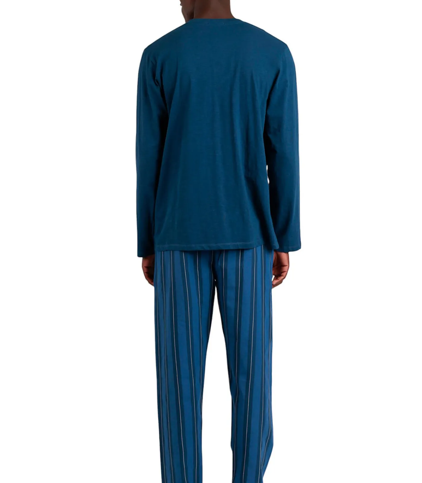 Heren ADMAS Pyjama broek top lange mouwen Flags Antonio Miro