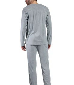 Heren ADMAS Pyjama broek top lange mouwen Supersoft